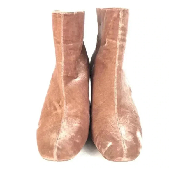 Zara  velvet boots - Picture 3 of 8